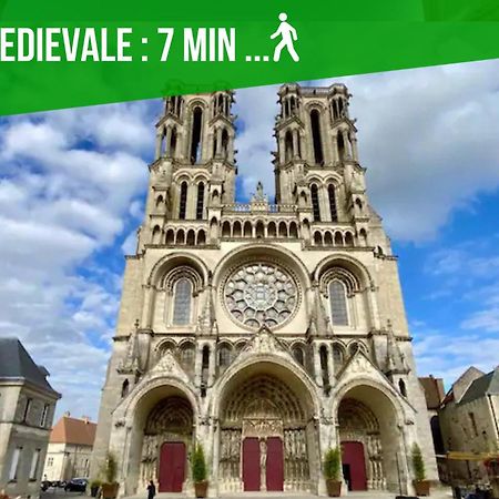 Appartement Jolie vue Laon Extérieur photo